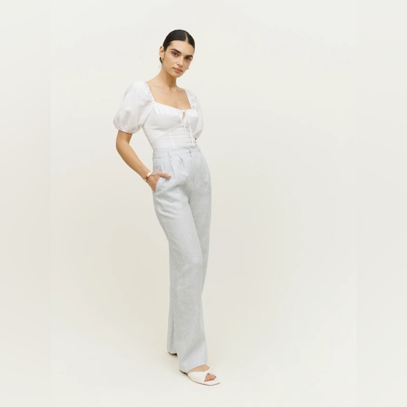 Reformation Rory Linen Top - Picture 4 of 8